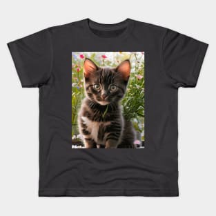 Cat Lovers Cute Kittens Kids T-Shirt